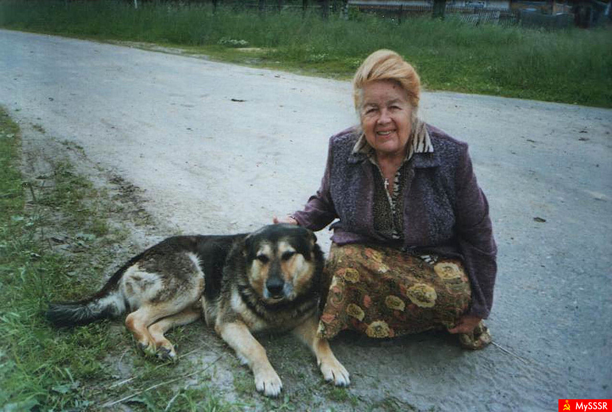 Встреча со знакомым. Пёс Цезарь, 2005 год