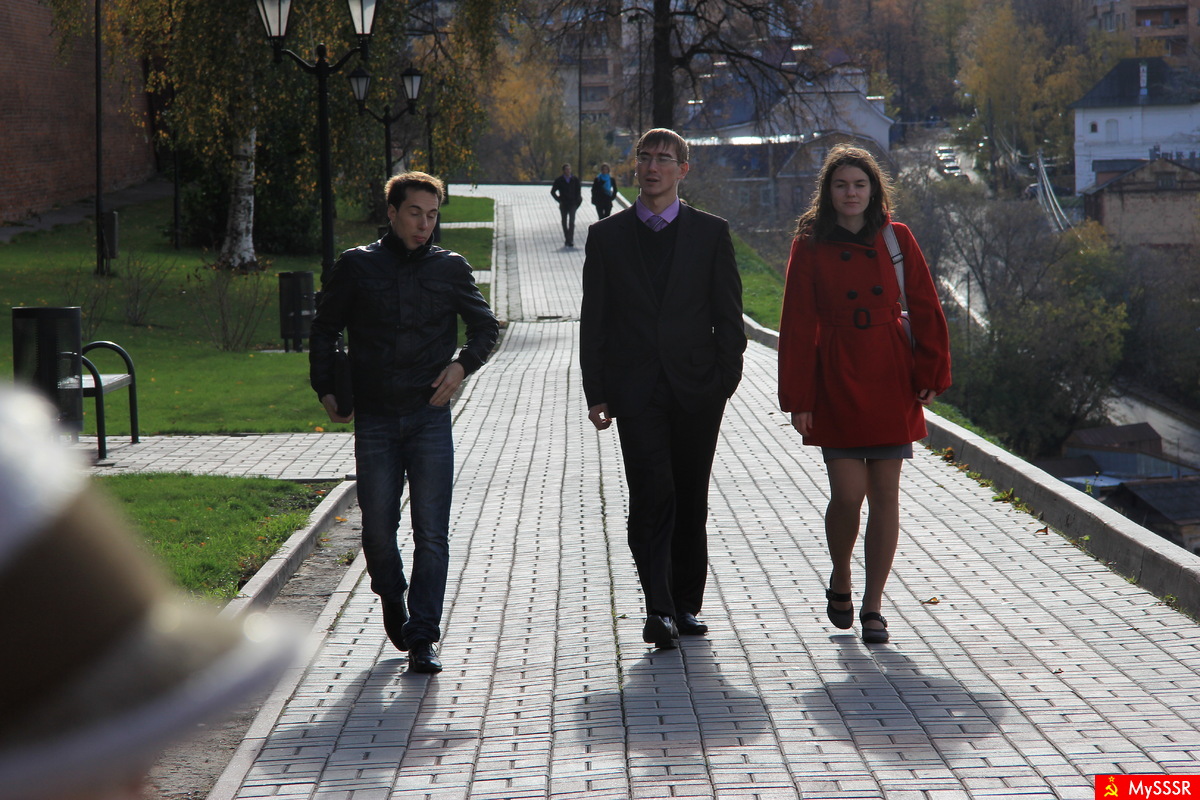 Вдоль нижегородского кремля