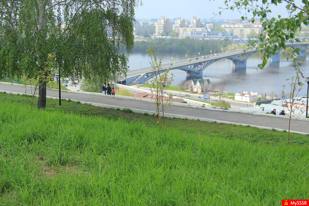 Вид на окский мост