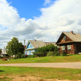 В селе