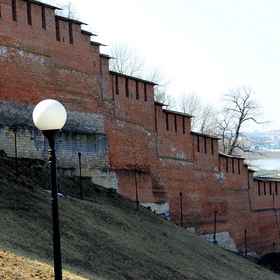 У нижегородского кремля