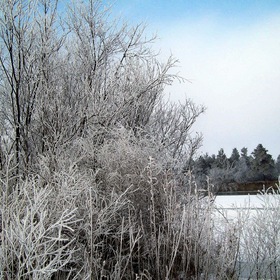 Случайные фотографии. Зима на Иркуте