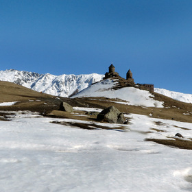 В горах Кавказа