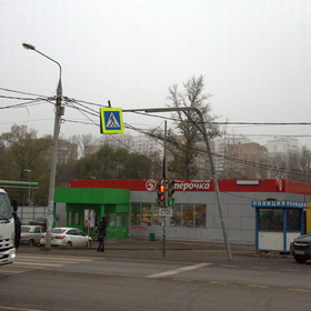 Согнулся столбик