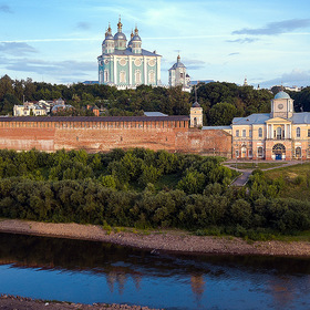 Смоленск, Днепр, Успенский собор
