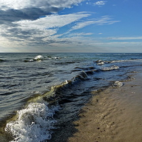 природа. Балтийское море.