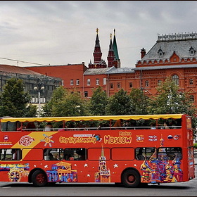 Автобусы для туристов Москвы.