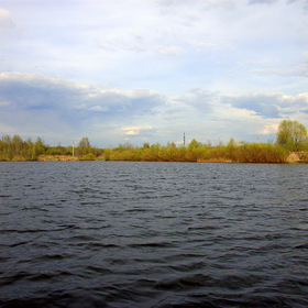На озере