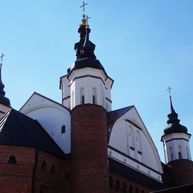 Travel photography. Православнaя Польша. Супрасльский Благовещенский мужской монастырь на берегу р. Супрасля, в окрестностях Белостока.