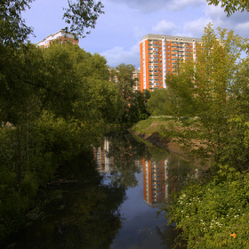 На берегу Пехорки