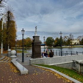 Фотографии моего города Калининград Верхнее озеро.