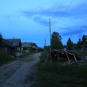 Вечер в деревне