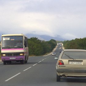 по дороге в Старый Крым