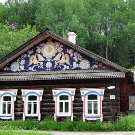 РАСПИСНОЙ ДОМИК