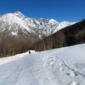 В горах Кавказа