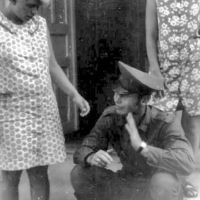 У друга в армии. 1971 год